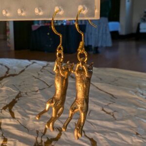 Cat Hangers - Brass
