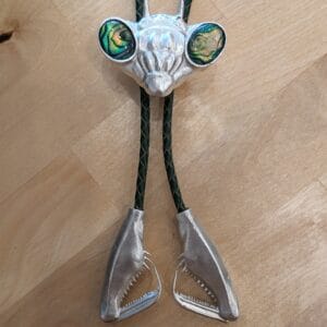 Midwestern Mantis - Fine Silver x Green Paua Shell